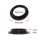 Black & white 40mm collar rings light socket kitchen adapter