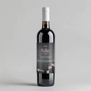 Black Wood Bridesmaid Wine Label