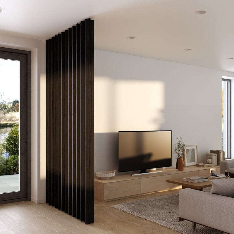 Wood Slat Room Divider