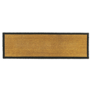 Black Border Coir Doormat