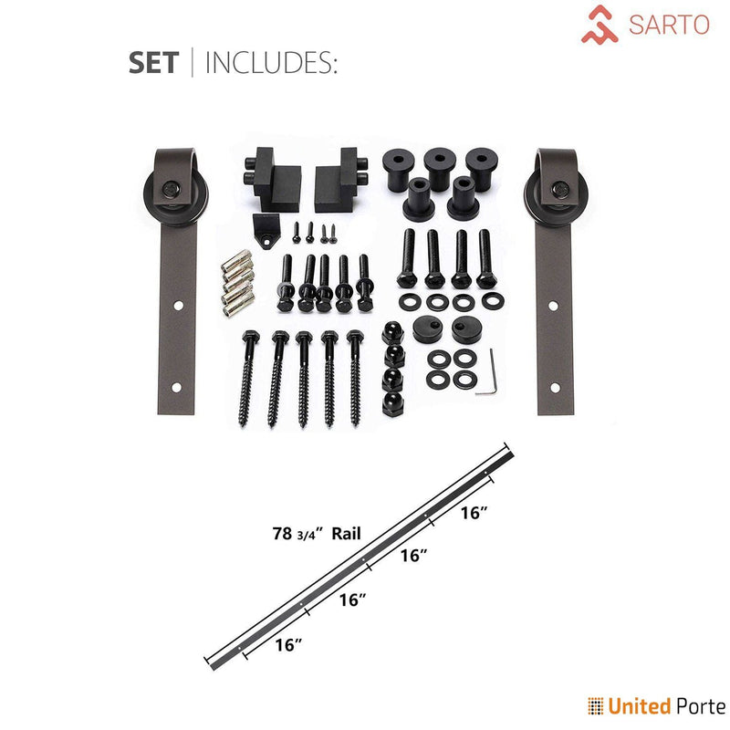 Sartodoor Rails - Hardware