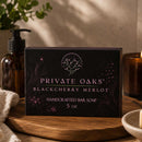 Black Cherry Merlot Bar Soap | Pack of 3 | 5 oz | Private Oaks Soap Co.