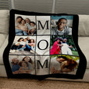 Build Your Own Design Custom Photo Collage Blanket | Blanket Personalized With Your Pictures
