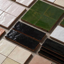 Blanc Niege Glossy Zellige Tiles 4x4