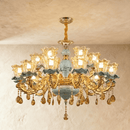 Blanche Chandelier - Blue
