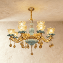 Blanche Chandelier - Blue
