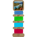 Blank for embroidery with thread on wood FLHW-010