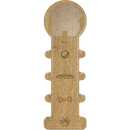 Blank for embroidery with thread on wood FLHW-013