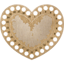 Blank for embroidery with thread on wood FLHW-017