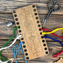 Blank for embroidery with thread on wood FLHW-019