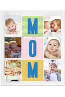 Custom Picture Blanket | Build Your Own Design Photo Collage Blanket