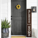 Bless Our Home Porch Leaner Welcome Sign