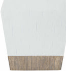 Blinsung White Contemporary Table Lamp - Clearance