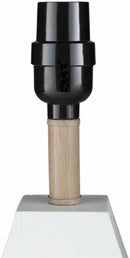 Blinsung White Contemporary Table Lamp - Clearance