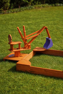 Blippi Excavator Ride-On Toy for Kids | Sandbox Digger with 360° Swivel Seat (Sandbox Not Included)