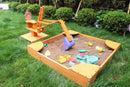 Blippi Excavator Ride-On Toy for Kids | Sandbox Digger with 360° Swivel Seat (Sandbox Not Included)