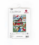 Blissful Bird Feeder B2417L Counted Cross-Stitch Kit