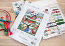 Blissful Bird Feeder B2417L Counted Cross-Stitch Kit