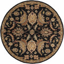 Blomkest Black&Yellow Traditional Wool Carpet