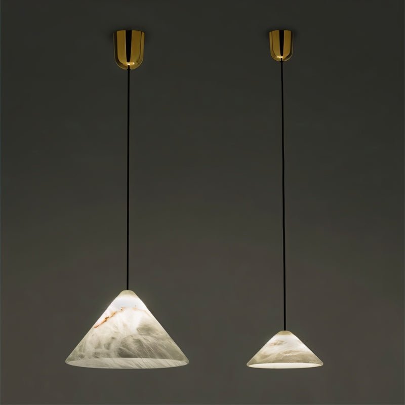 Blom Alabaster Pendant Light