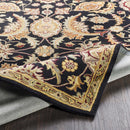 Blomkest Black&Yellow Traditional Wool Carpet