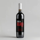 Blood Wine Label