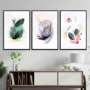 Blooming Abstract Canvas