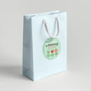 Blooming Baby Shower Favor Labels