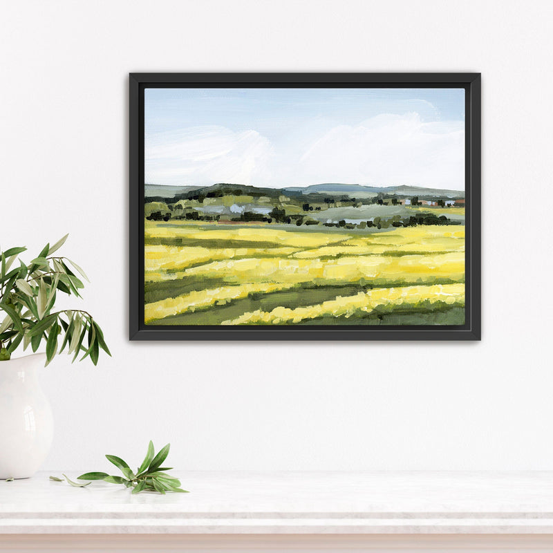 "Blooming Fields" Art Print