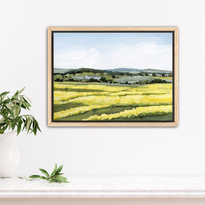 "Blooming Fields" Art Print