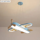 DecorBites™ Kids' Plane Acrylic Hanging Lamp LED Chandelier for Bedrooms