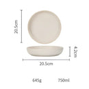 Blue and gray ceramic morandi bowl dining room gold trimmed dinnerware