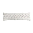 Blue and white geometric tufted pillowcase set bedroom long pillow