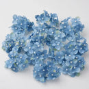 Blue and white hydrangea flowers 30pcs wedding decor living room