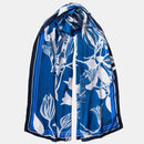 Cara - Silk Scarf Shawl - Blue