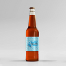 Blue Baby Feet Soda Label