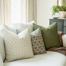 Stella Blue Floral Pillow Cover