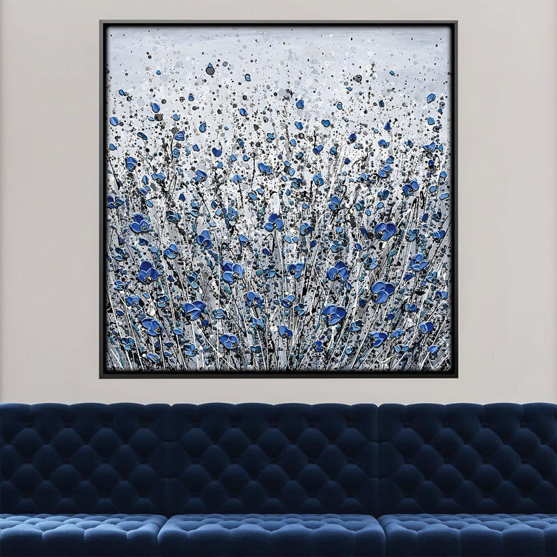 Blue Blossom Canvas