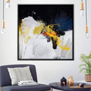 Blue Composition Canvas