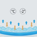 Blue crocodile bamboo charcoal memory foam pillow bedroom cooling gel