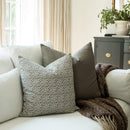 Camille Neutral Botanical Pillow Cover