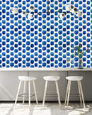 Blue Dots Wallpaper