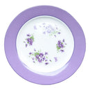Blue dream tea set white porcelain floral dining room tableware