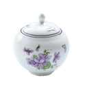 Blue dream tea set white porcelain floral dining room tableware