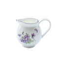 Blue dream tea set white porcelain floral dining room tableware