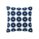 Blue floral geometric cushion cover set of 5 living room pillows