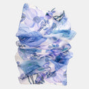 Campo de' Fiori - Long Silk Scarf - Blue
