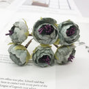 Blue flower stamen berries bundle for kitchen cake decor