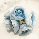Blue flower stamen berries bundle for kitchen cake decor
