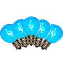 Blue G40 Light Bulbs